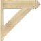 Ekena Millwork Traditional Rough Sawn Arts and Crafts Outlooker, Douglas Fir, 8"W x 30"D x 30"H OUT08X30X30TRA03RDF - alternate 3